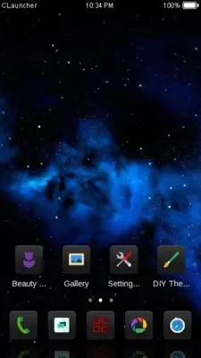 Space Theme android App screenshot 1